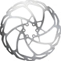 Hayes D-Series Bremsscheibe 6-Loch 180 mm Silber - Geräuschreduzierend