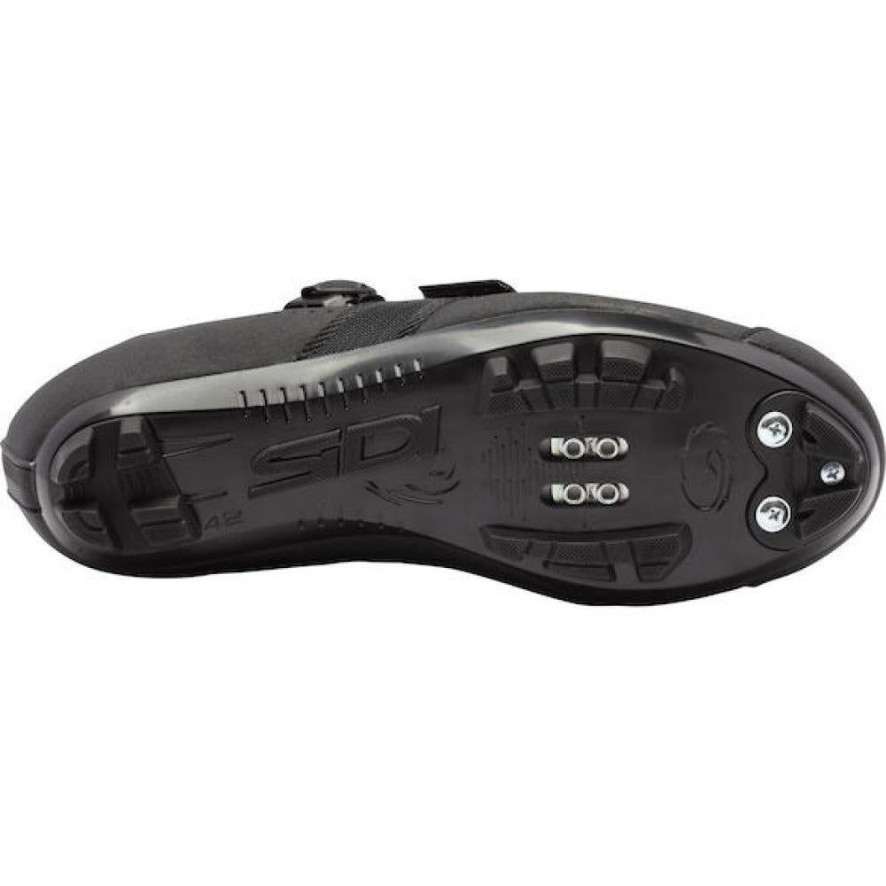 Sidi MTB AERTIS MEGA black/black Größe 50 Schwarz - breiter MTB-Schuh mit Top-Passform