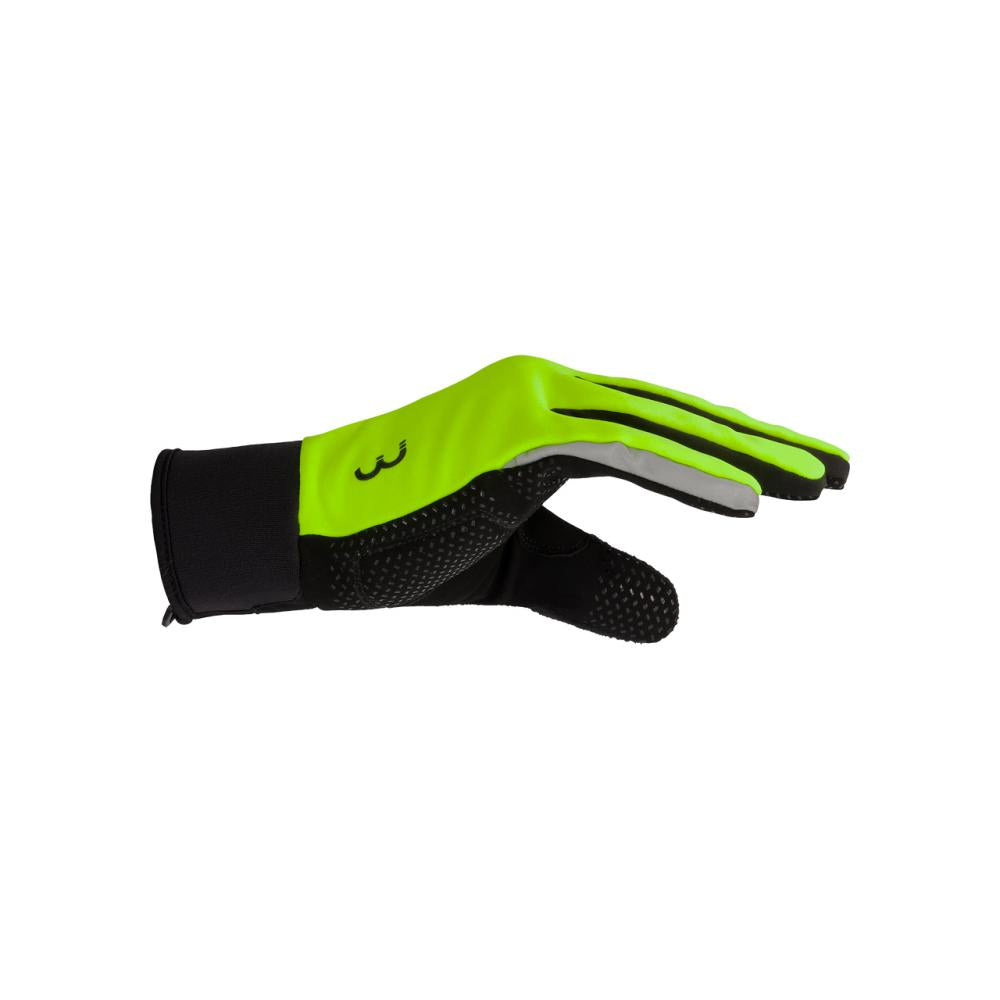 BBB Cycling BBB winterhandschuhe ControlZone L neon - leichter Softshell-Handschuh für milde Wintertage