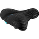 Selle San Marco Sattel City Gel 220 x 269 mm Schwarz - komfortabler City-Fahrradsattel mit Gelpolsterung