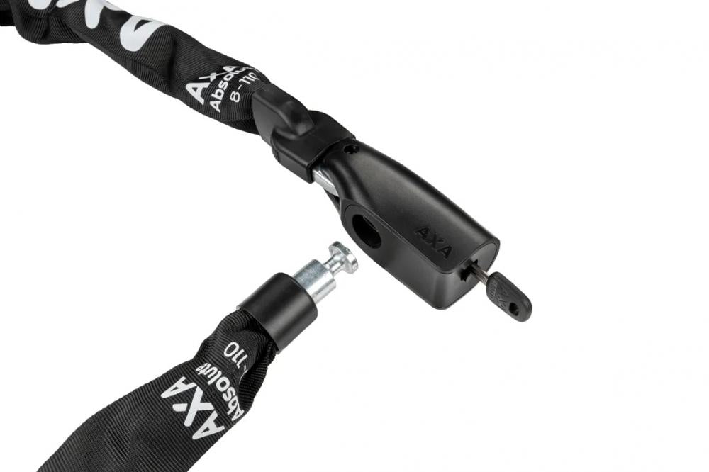 AXA Kettenschloss Absolute 8-110 110 cm - robustes Fahrradschloss mit hoher Sicherheit