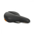 Selle Royal Explora 90° Relaxed Unisex Fahrradsattel in Schwarz mit Komfort-Tag.