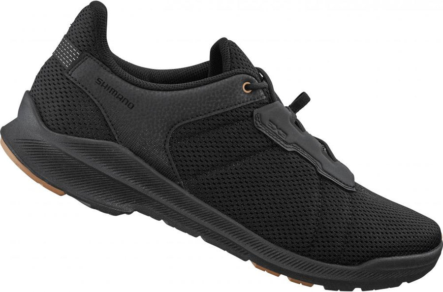 SHIMANO Fahrradschuhe EX300 - Herren/Damen Touring SPD, Größe 48, Schwarz