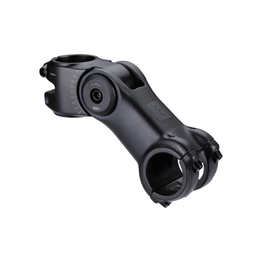 BBB Cycling BBB Vorbau einstellbar HighSix 31.8 31 schwarz - komfortable Lenkeranpassung
