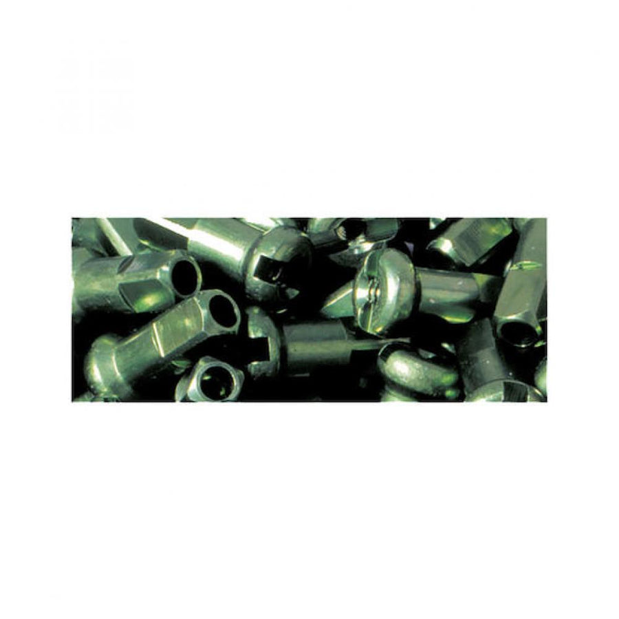 DT Swiss Speichennippel 1.8 Aluminium 12 mm grün - ultraleichte Laufrad-Optimierung