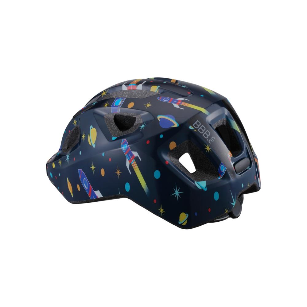 BBB Cycling Kinderhelm Hero S Astronaut (46-52 cm) - sicherer Schutz für kleine Entdecker