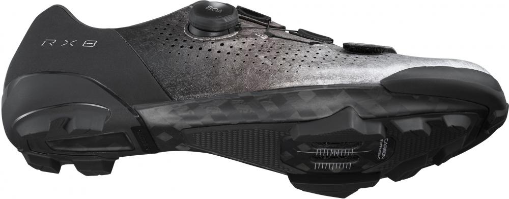 SHIMANO Fahrradschuhe RX801 Herren/Damen Gravel SPD ? Größe 47, Silber