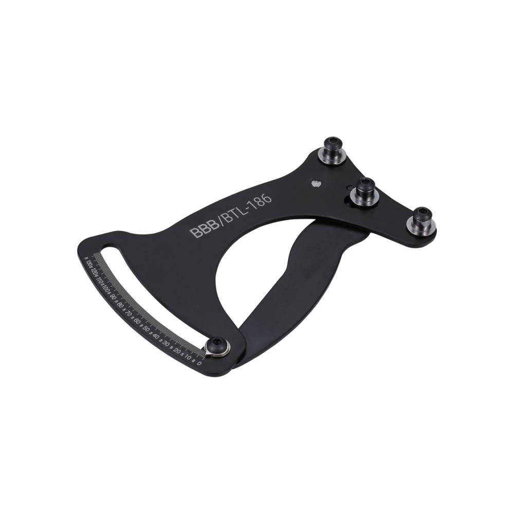 BBB Cycling BBB spoke tool TensionGauge schwarz Einheitsgröße schwarz - präziser Speichenspannungsmesser