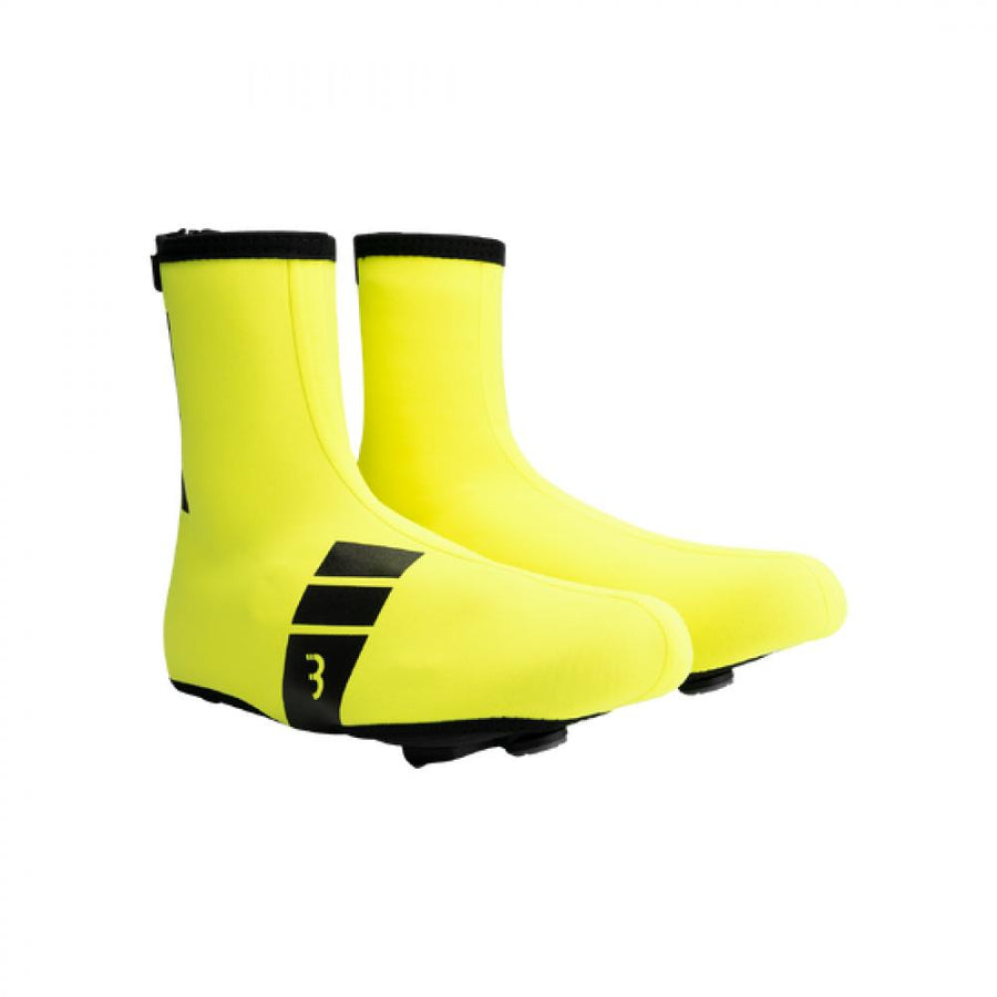 BBB Cycling Überschuhe HeavyDuty OSS neon 43 - wind- & wasserabweisender Kälteschutz