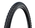 Schwalbe Land Cruiser Plus Trekkingreifen schwarz mit Reflex, GreenGuard Pannenschutz, All-Terrain Profil, E-Bike Ready.