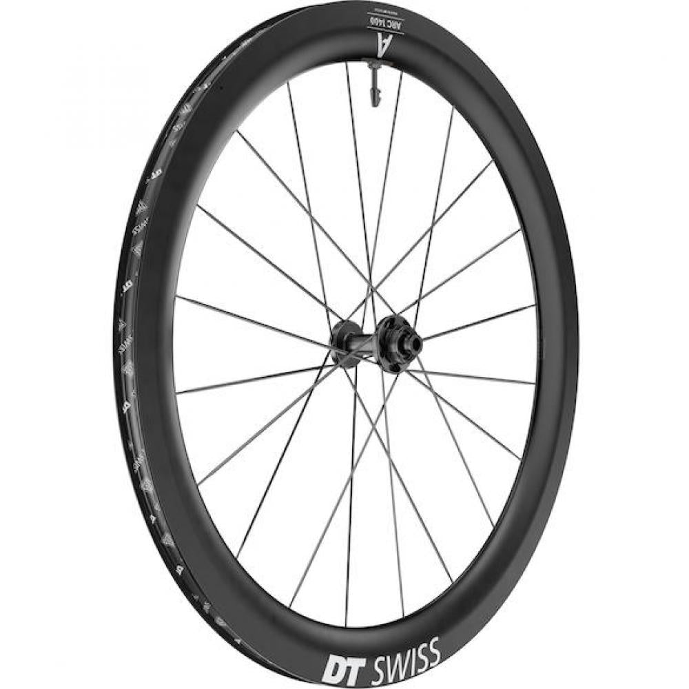 DT Swiss Laufrad ARC 1400 Dicut 55 Carbon - 622x22mm Rennrad Vorderrad Schwarz - Laufräder Road Disc