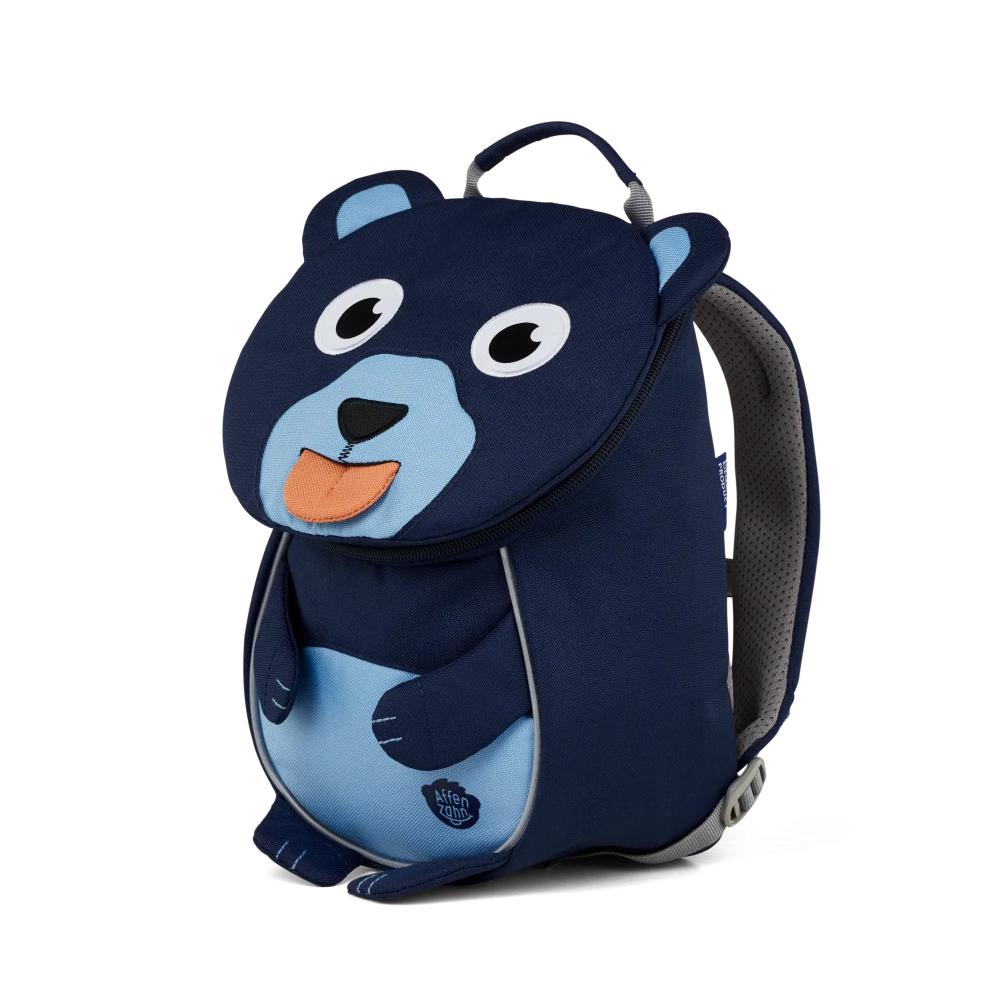 Affenzahn - Kinderrucksack Kleiner Freund Bär - Small Friend - Ergonomisch, reflektierend, nachhaltig, verstellbare Träger, 4 Liter Volumen