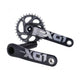 SRAM X01 SB+ DUB Kurbelgarnitur 175 mm schwarz - leichte Carbon-Kurbel für 1x12 MTB-Antriebe