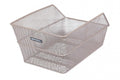 Hinterradkorb Basil Cento nude metallic, engmaschig, Stahl, FM
