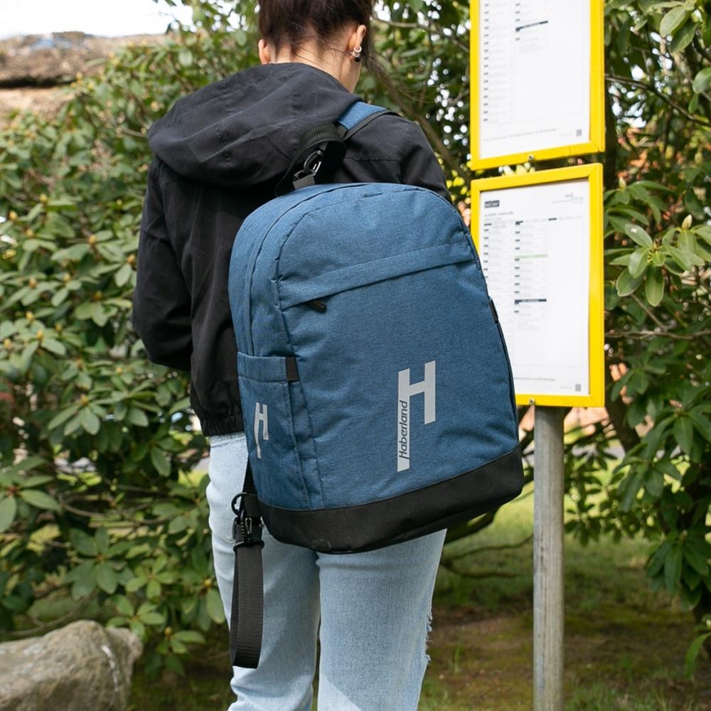 Haberland Bike-Rucksack Lucky Active + rosa 20L - vielseitige Fahrrad-Gepäckträgertasche