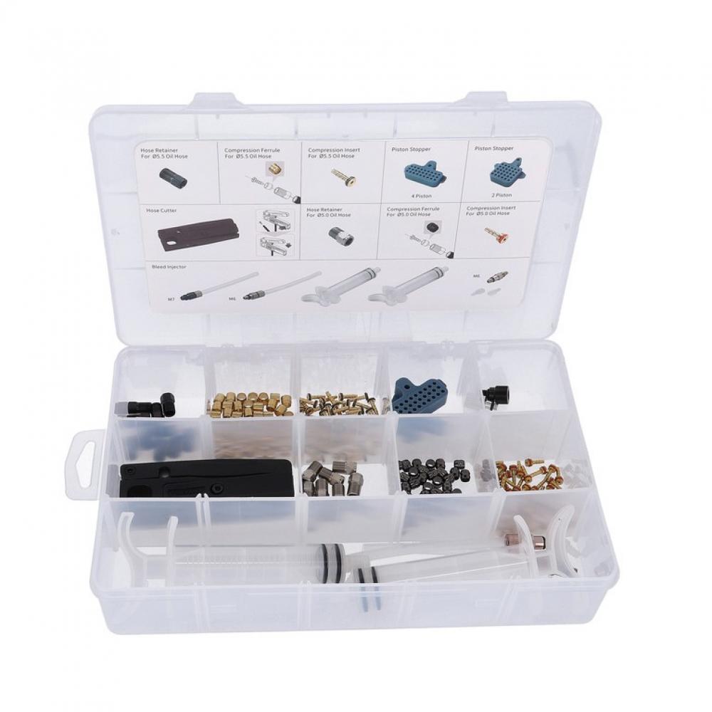 TRP Entlüftungskit Advanced One Size Transparent - komplettes Profi-Bleeding-Kit