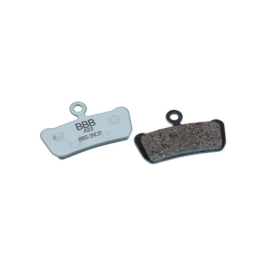 BBB Cycling DiscStop Coolfin BBS-39CP Stahlblau - organische Disc-Bremsbeläge für starke Kontrolle