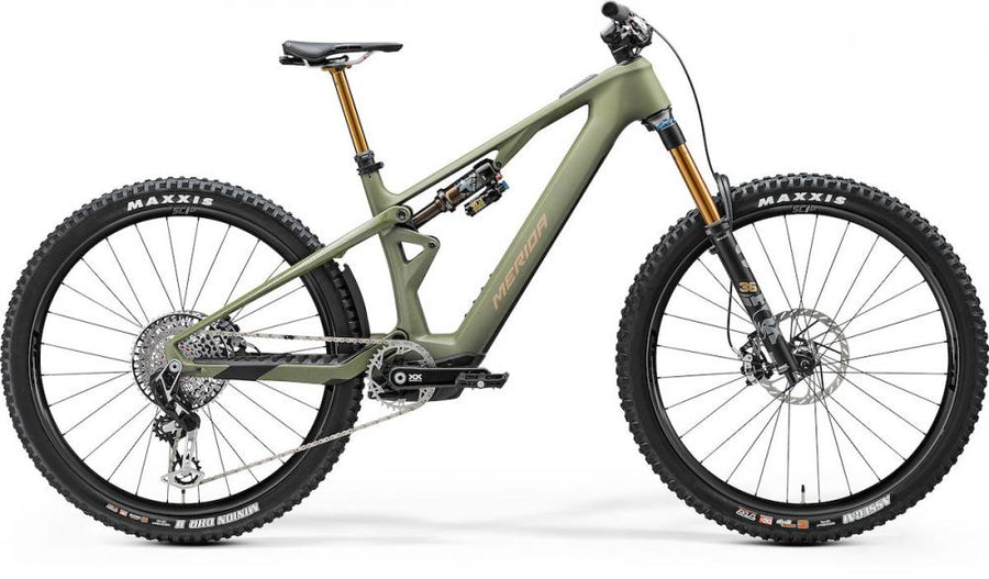 Merida eONE-SIXTY SL 10K I1 silk L Grün - leistungsstarkes E-MTB für anspruchsvolle Trails