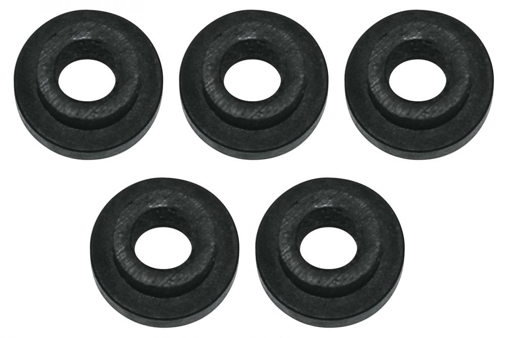 SKS Gummidichtung 5er-Set für Winkelboden DV/SV  Ersatzdichtungen für Fahrradpumpen, robustes Material, einfache Montage, verlängert Pumpenlebensdauer