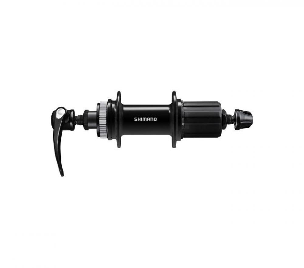 SHIMANO Hinterradnabe FH-QC400-HM 36 Loch 135mm Schwarz - Trekking Nabenschaltung