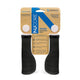 Lenkergriffe Herrmans Nucore Town Wave schwarz DD48 BL+BR, 130mm, Ø 22mm