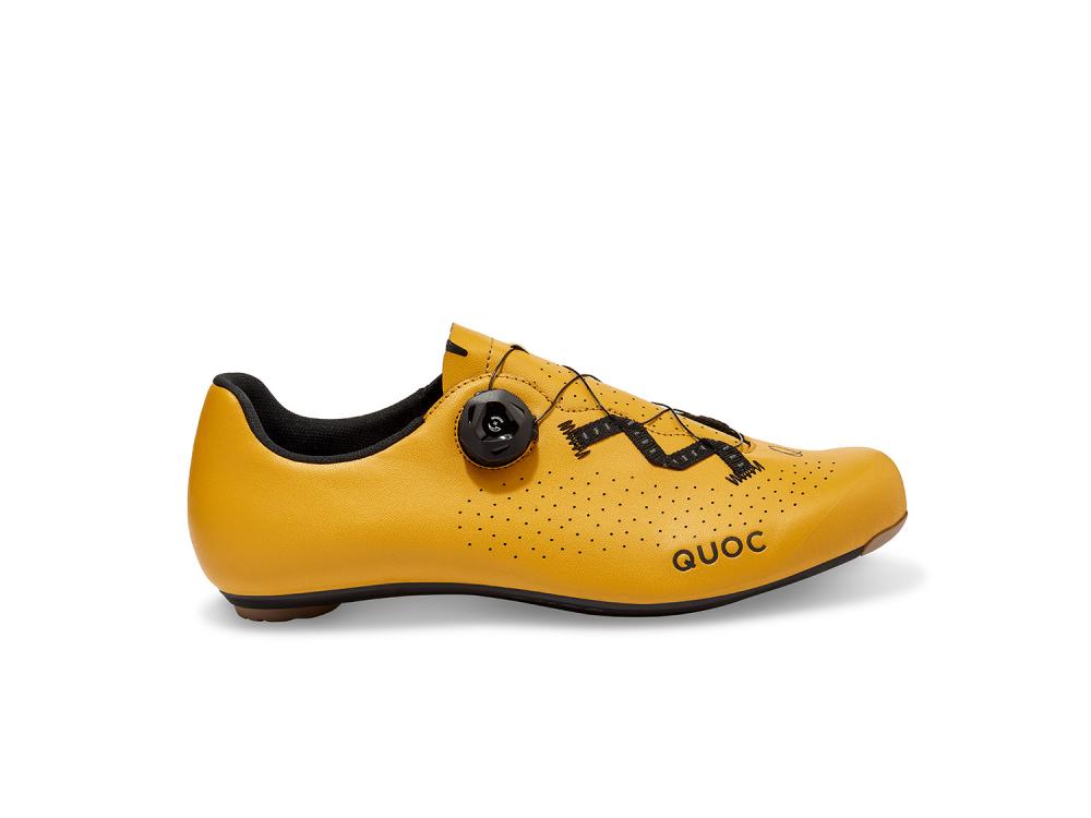 Quoc Escape Road Rennradschuh Gr. 44 Amber - Carbon-Verbundstoff, ultraleicht