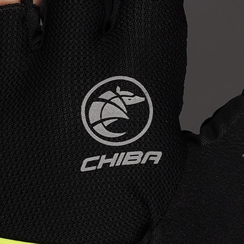 CHIBA Youth - Radhandschuhe XS/S schwarz, atmungsaktiv & gepolstert