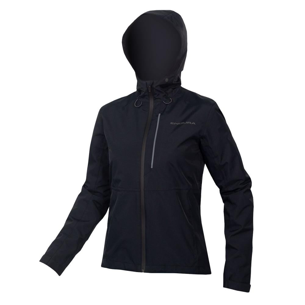 Endura Damen Hummvee Wasserdichte Kapuzenjacke schwarz Größe M