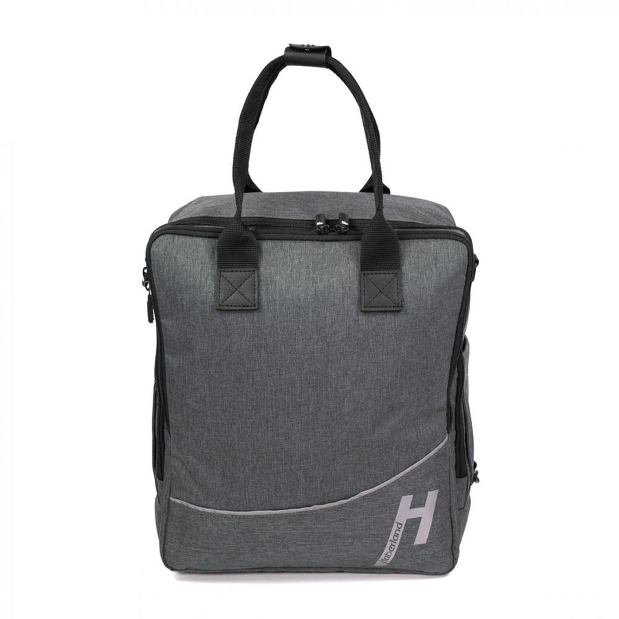 Haberland Frontträger-Rucksack More Than Work anthrazit - flexible Transportlösung für Frontgepäckträger