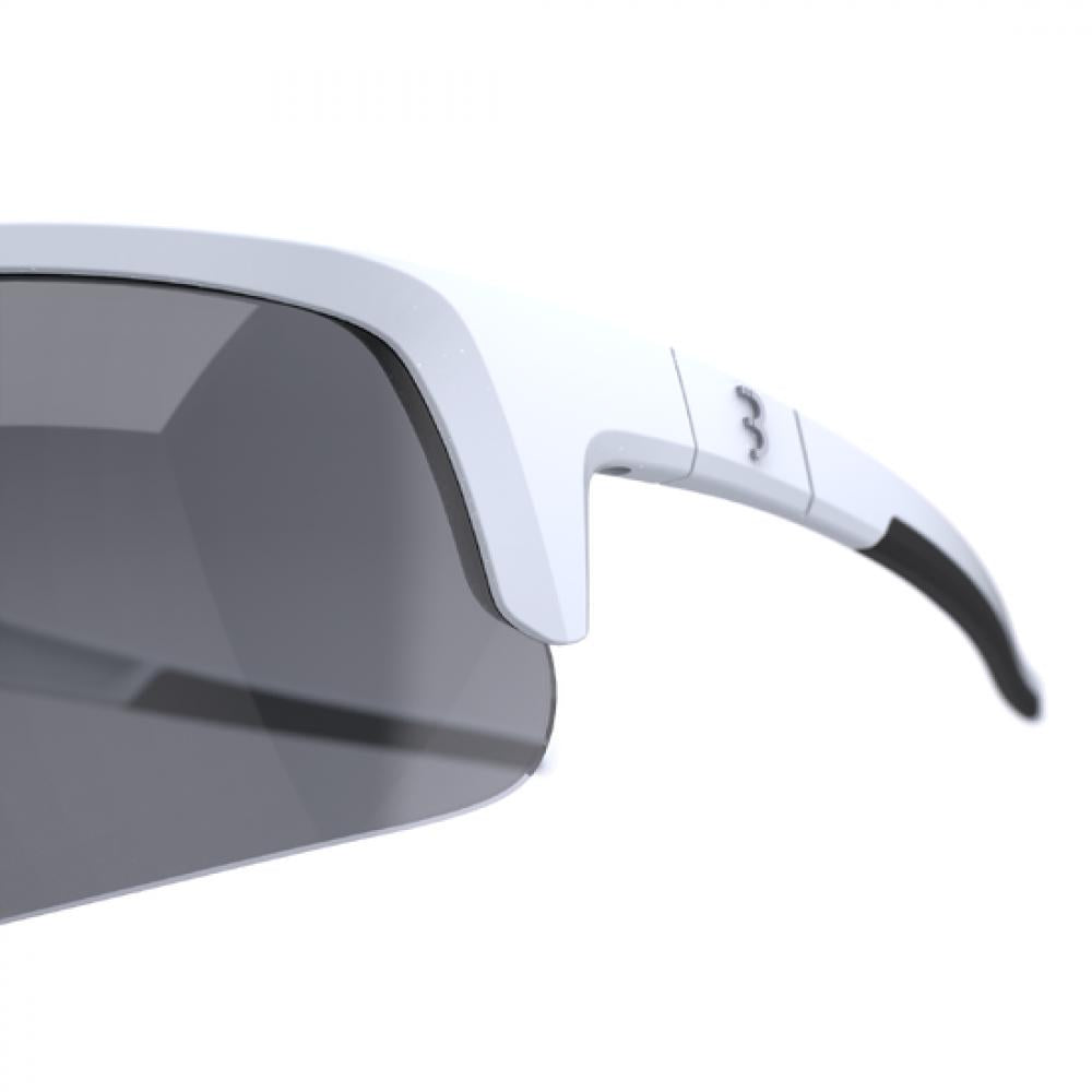 BBB Cycling Sportbrille Comet smoke flash mirror Einheitsgröße matt - klare Sicht bei jeder Fahrt