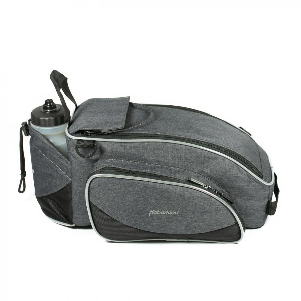 Haberland Gepäckträgeraufsatztasche Flexibag XL beige - flexible 20-Liter-Radtasche