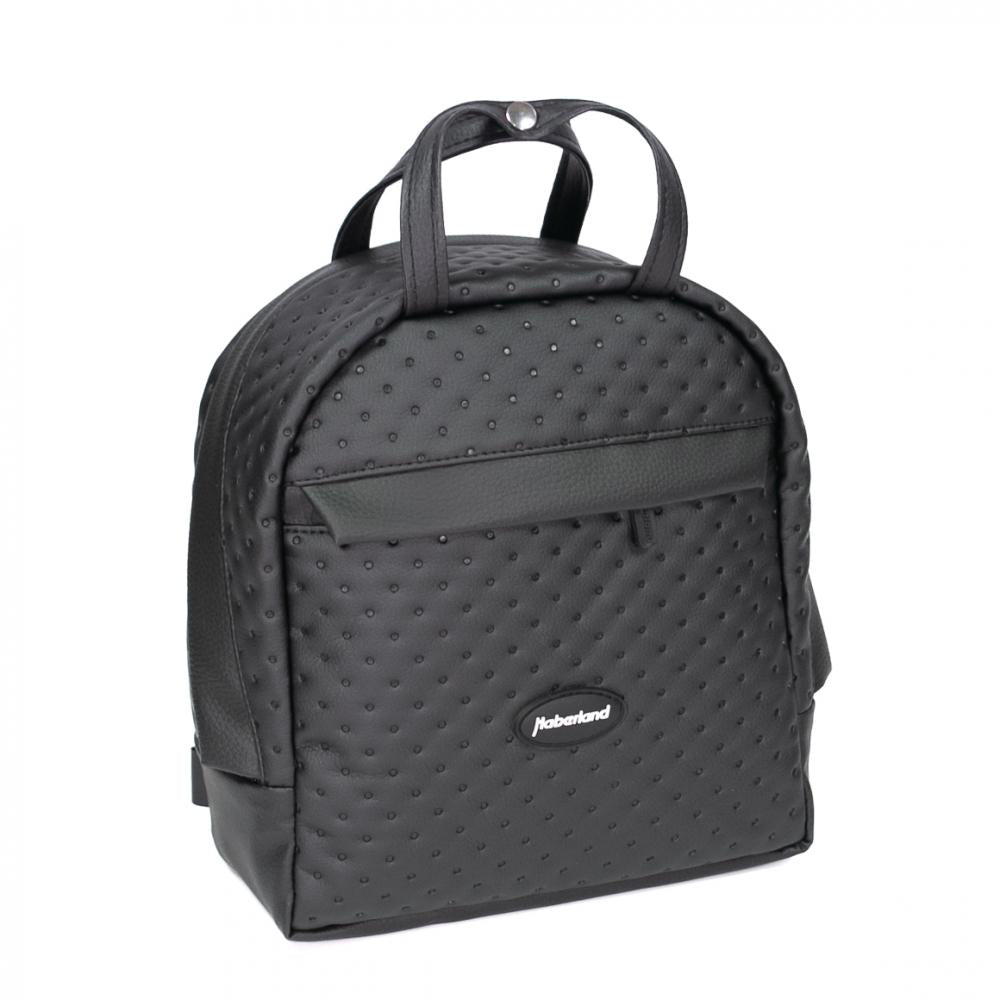 Haberland Rucksack-Lenkertasche Bella schwarz - clevere 2in1-Lösung für E-Bikes