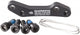 SHIMANO Scheibenbremsadapter Vorne IS auf IS 180 mm - 180 mm