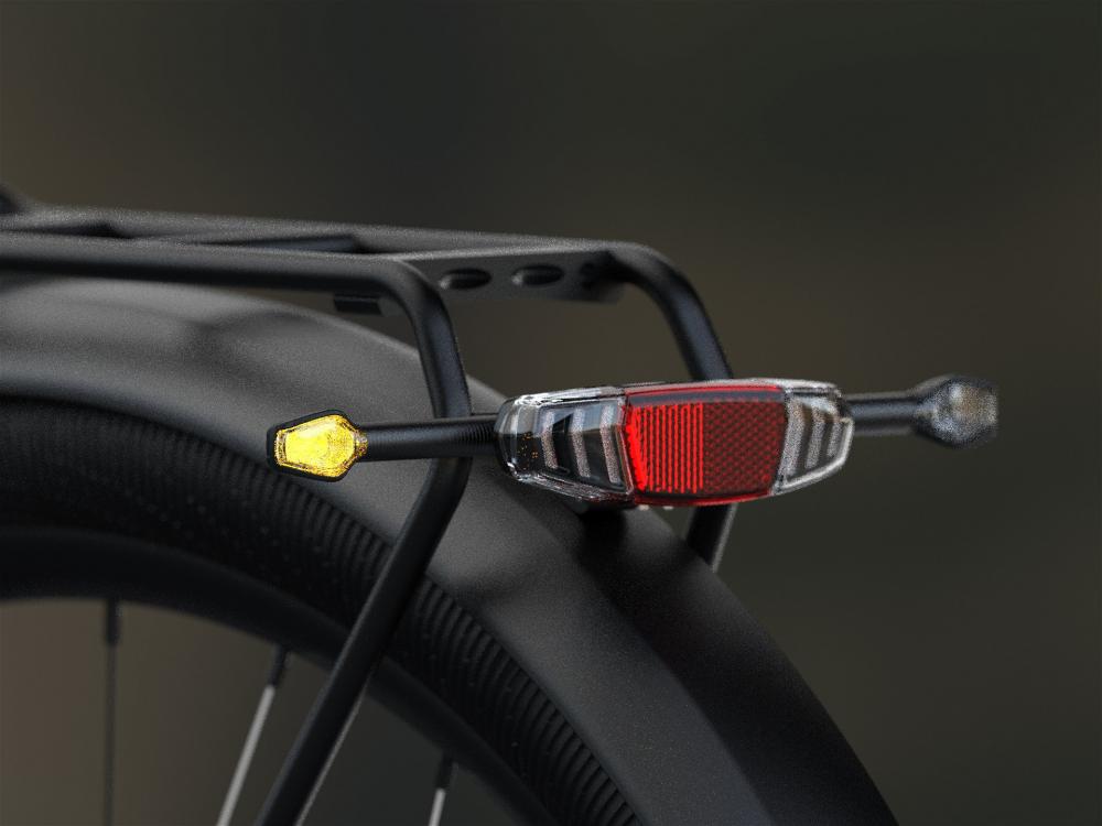 Busch + Müller TURNTEC T4 E-Bike-Blinkerset - 10 bis 48 V