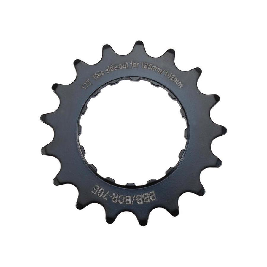 BBB Cycling BBB E-Bike Sprocket 17 Teeth 17 schwarz - robuster E-Bike Ritzelkranz für präzisen Antrieb