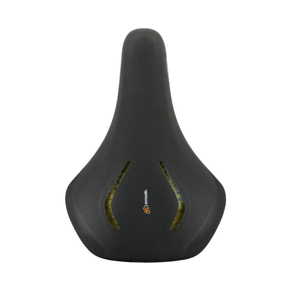 Selle Royal Lookin Evo Moderate Unisex Fahrradsattel, schwarz, mit Royalgel für Komfort und Nachhaltigkeit.