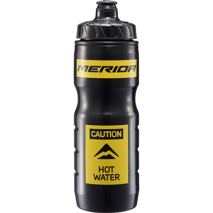 Merida Trinkflasche THERMO 450 ml Schwarz-Gelb - Isotherme Wasserflasche