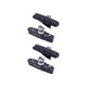 BBB Cycling BBB Bremsschuhe RoadStop Cartridge Größe Standard schwarz - starke, kontrollierte Bremsleistung