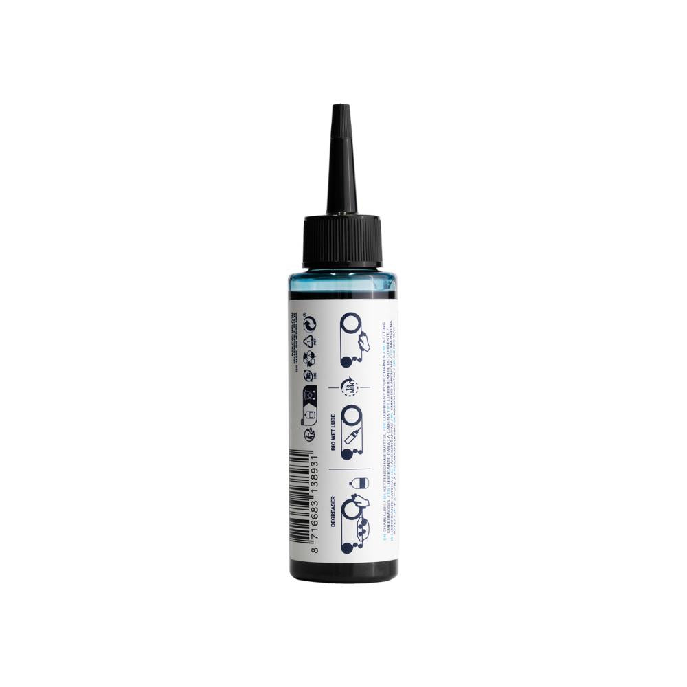 BBB Cycling BBB chainlube BioWetLube 100ml Blau [100 ml] Blau - langanhaltende Schmierung bei Nässe
