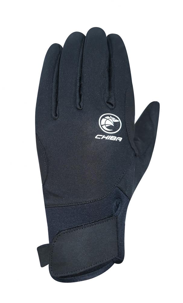CHIBA Light Waterproof - wasserdichte Radhandschuhe schwarz M