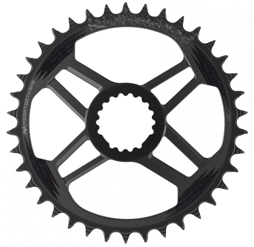 FSA Gradient Modular Kettenblatt 34T Direct Mount - Megatooth MTB Kettenblatt Schwarz
