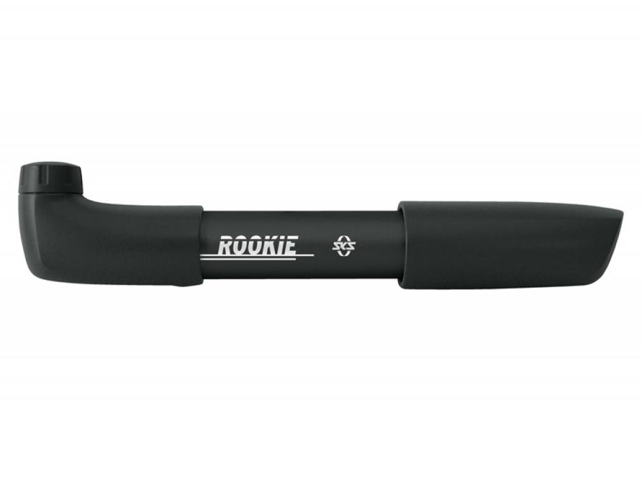 SKS Rookie Minipumpe reversibel 265 - 280mm, schwarz, für DV/AV/SV Ventile  kompakte Fahrradpumpe mit Dual-Funktion
