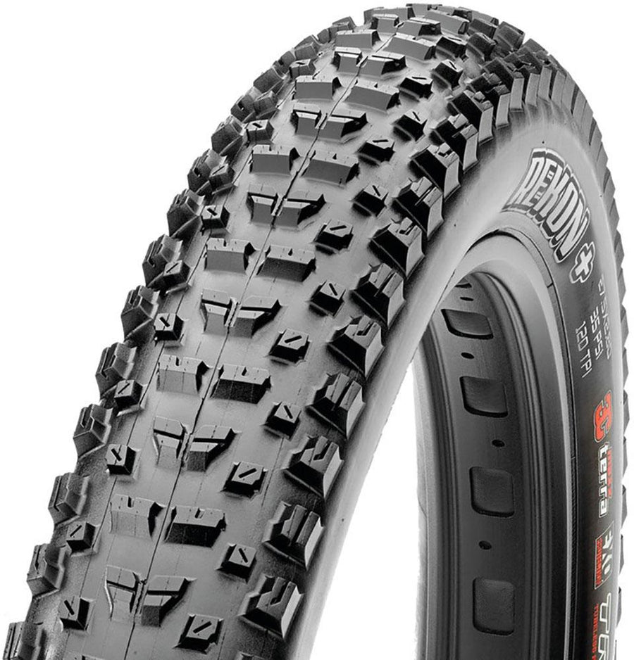 MAXXIS Rekon 29x2.60" Drahtreifen, schwarzer All-Mountain MTB-Reifen mit robustem Profil.