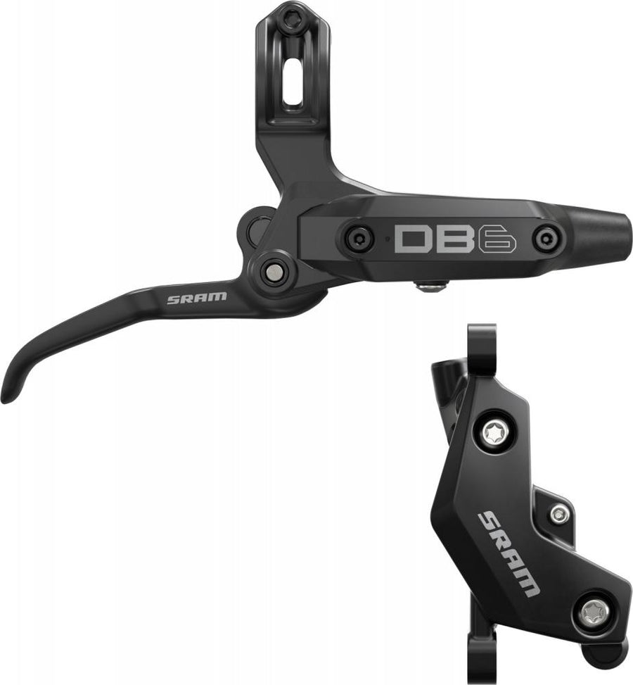 SRAM DB6 Fahrrad Scheibenbremse vorne. Starke Heavy-Duty-Bremskraft für aufgeräumtes Cockpit.