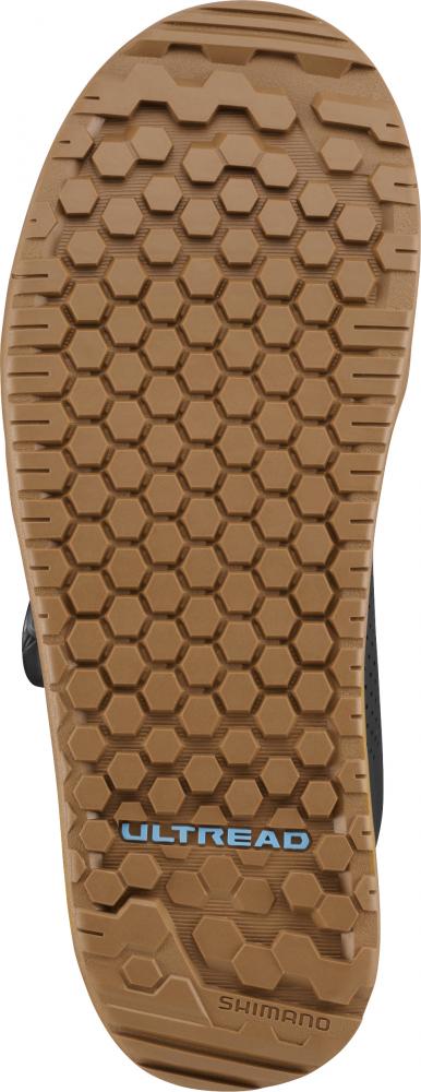 SHIMANO GF800, SCHUH, WOMEN, FLAT, BLACK/AMBER, GR. 39 Fahrradschuhe - 800,