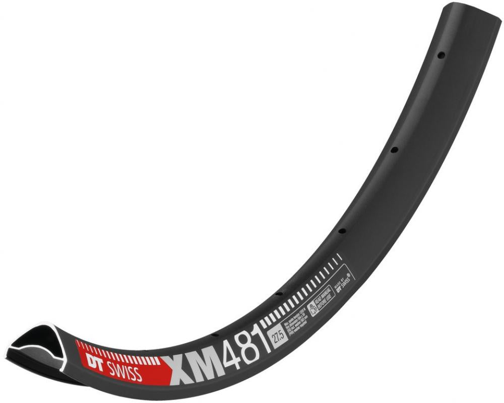 DT Swiss XM 481 Felge 27,5" 28 Loch schwarz für moderne Trail-Performance.