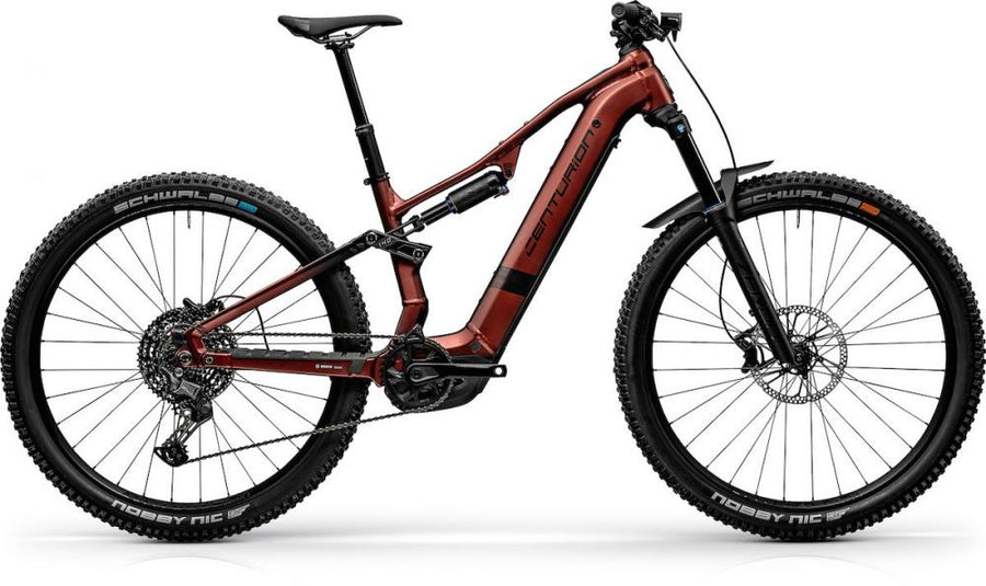 Centurion Numinis R1000 EP1 Mahagoni satin S / (38) Braun - vollgefedertes E-MTB für anspruchsvolle Trails