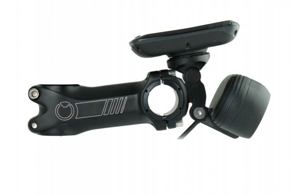 By,Schulz SDS Double-Link GPS-GM1 + 10 M5 Vorbauhalter, Aluminium, winkelverstellbar, 10 mm 5 mm Gewinde, Garmin + Lampe
