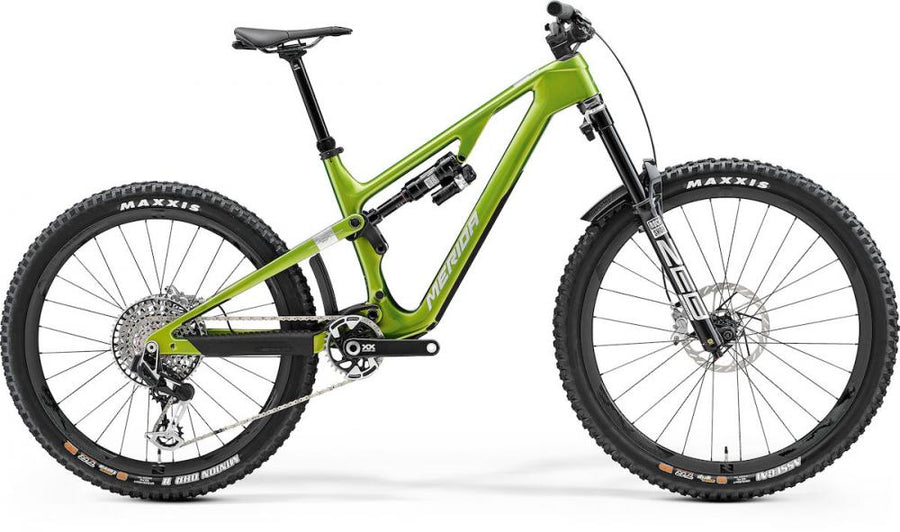 Merida ONE-SIXTY 10K HP1 grün/silber L (19) - High-Performance Enduro-Bike aktuelle Generation