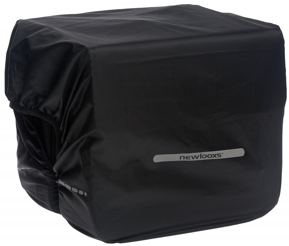 New Looxs Regenüberzug Double Basic Black (für Doppelpacktaschen) Black - zuverlässiger Regenschutz